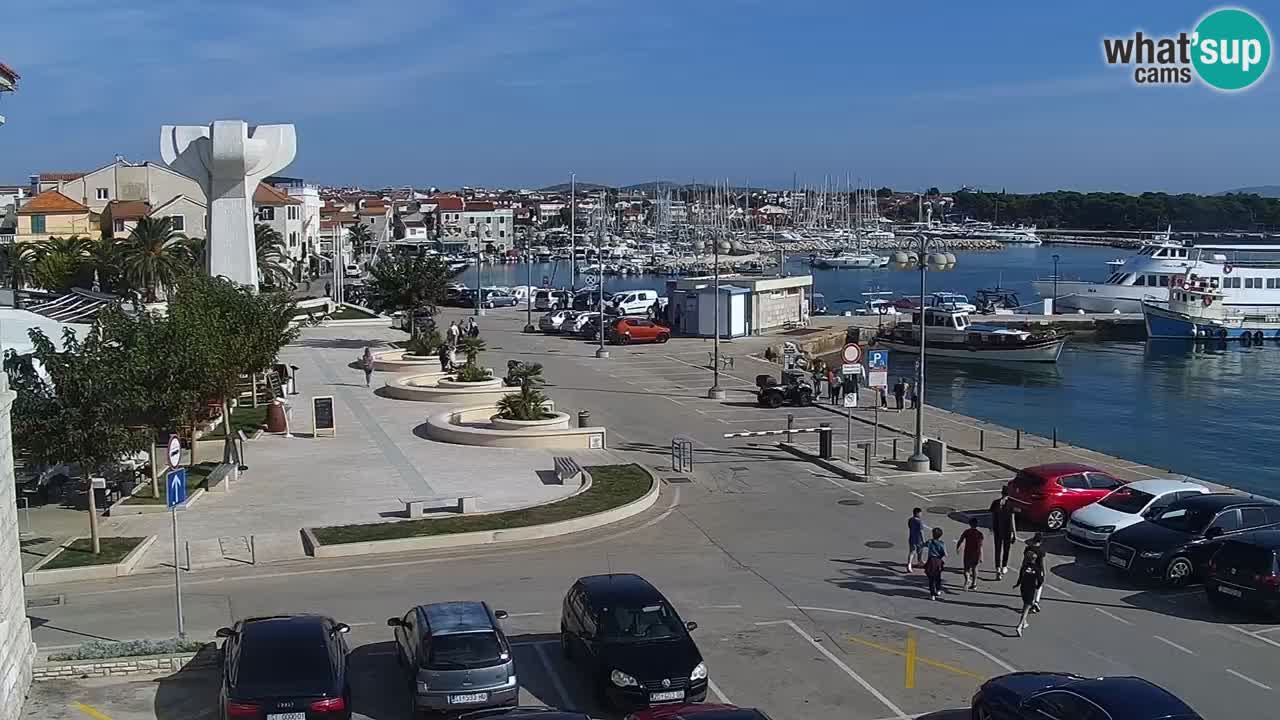 Vodice livecam – marina e il lungomare