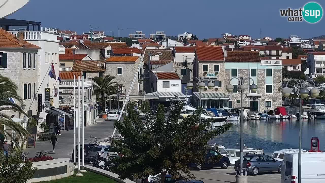Vodice webcam – marina i meer