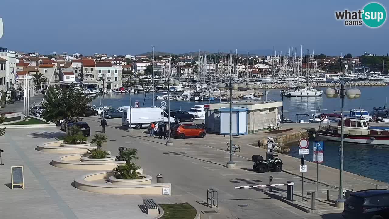 Vodice webcam live – front de mer