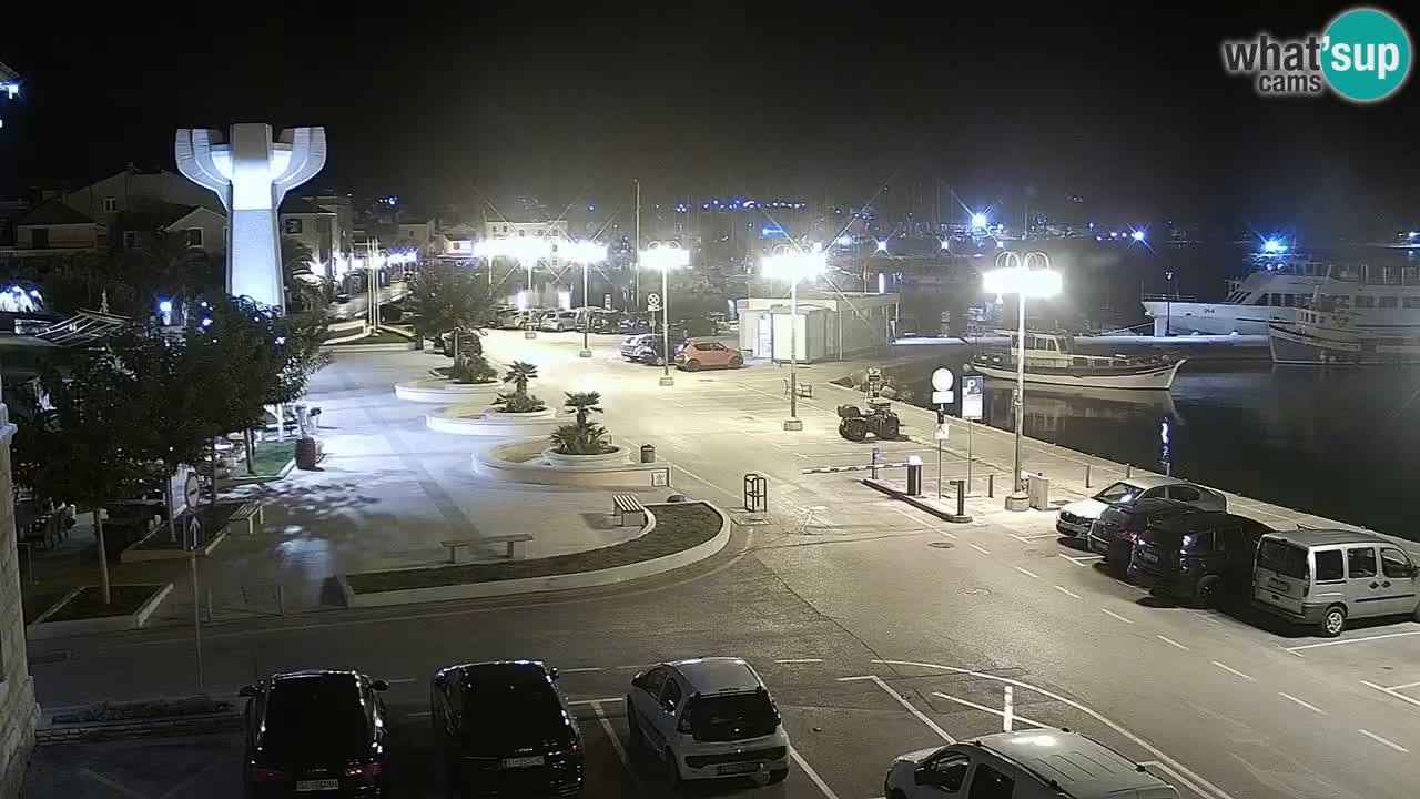 Vodice livecam – marina e il lungomare