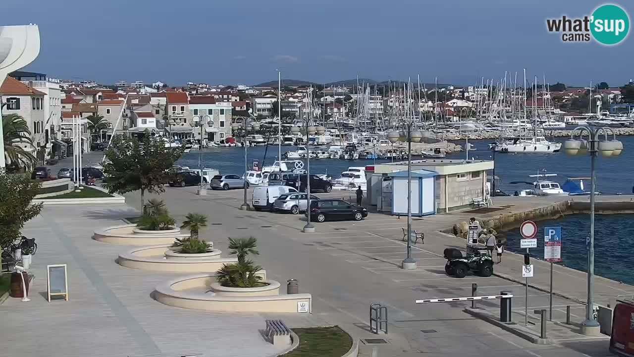 Vodice webcam live – front de mer