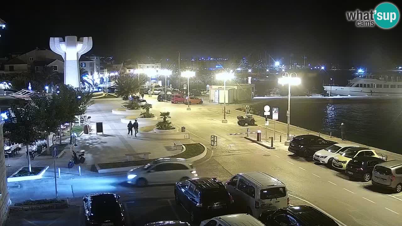 Vodice livecam – marina e il lungomare