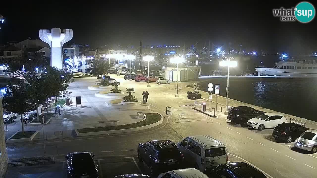 Vodice livecam – marina e il lungomare