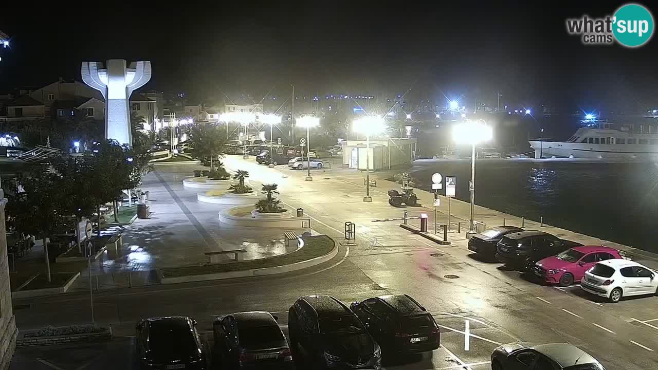 Vodice webcam – marina i meer