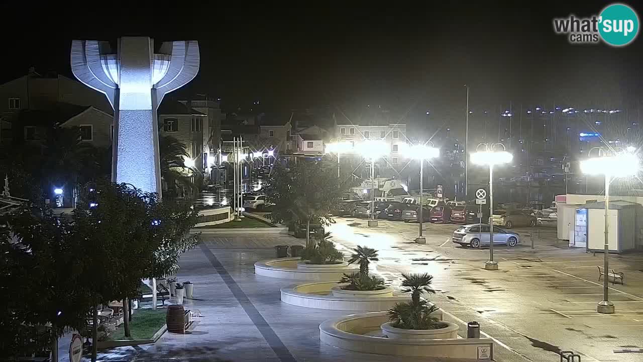 Vodice livecam – marina e il lungomare