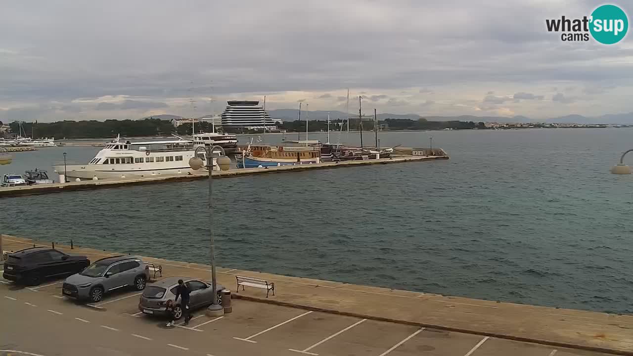 Vodice web kamera – marina i riva