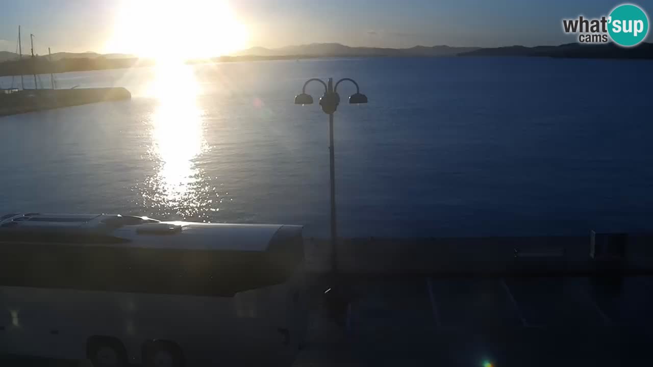 Vodice Live webcam – marina and  seafront