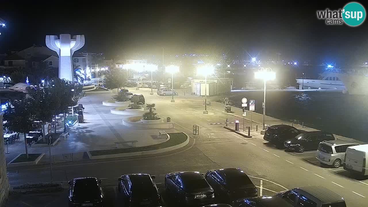 Vodice livecam – marina e il lungomare
