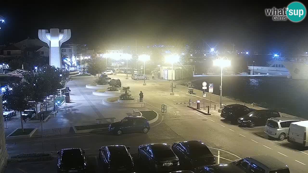 Vodice livecam – marina e il lungomare