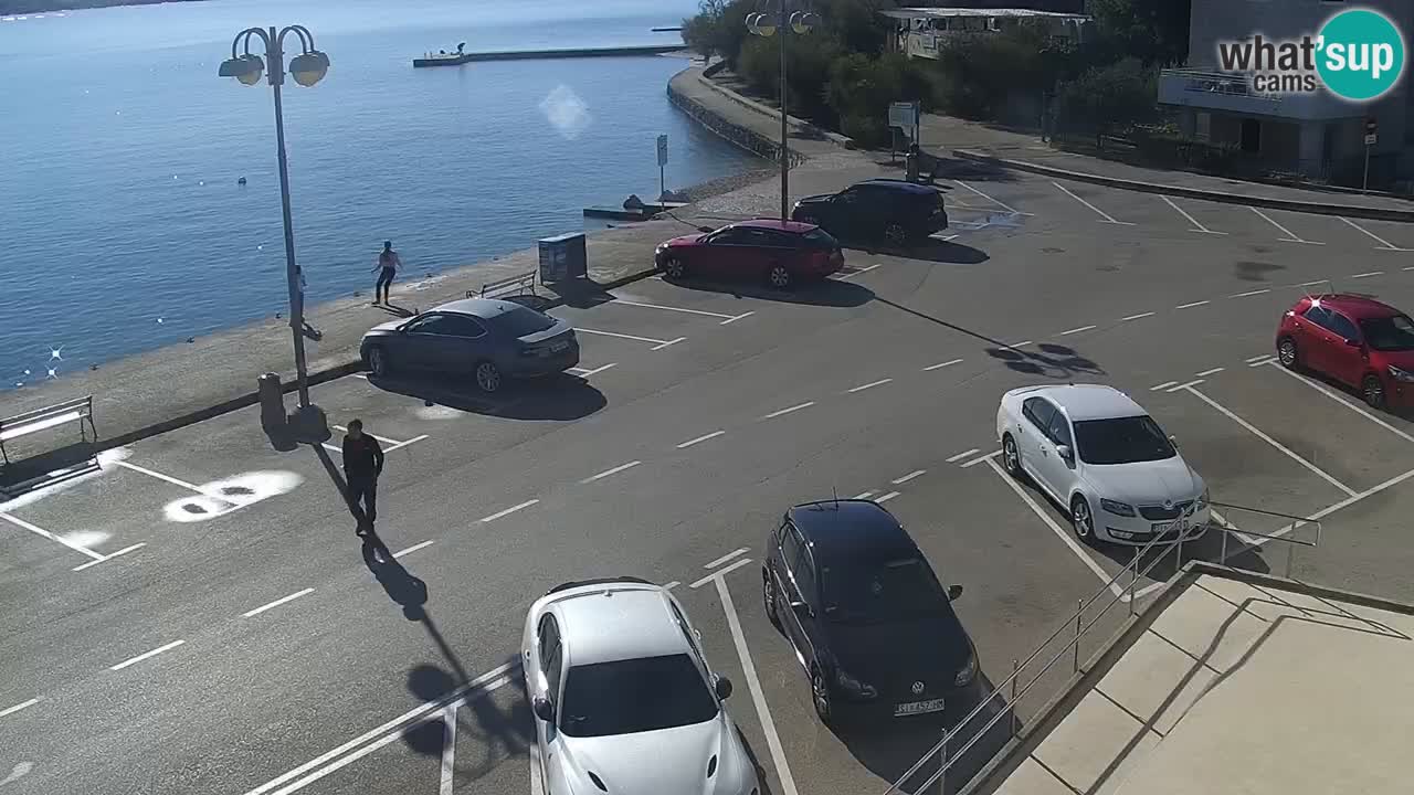 Vodice spletna kamera – marina in riva