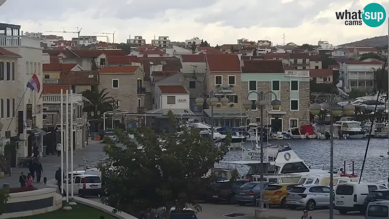 Vodice webcam – marina i meer