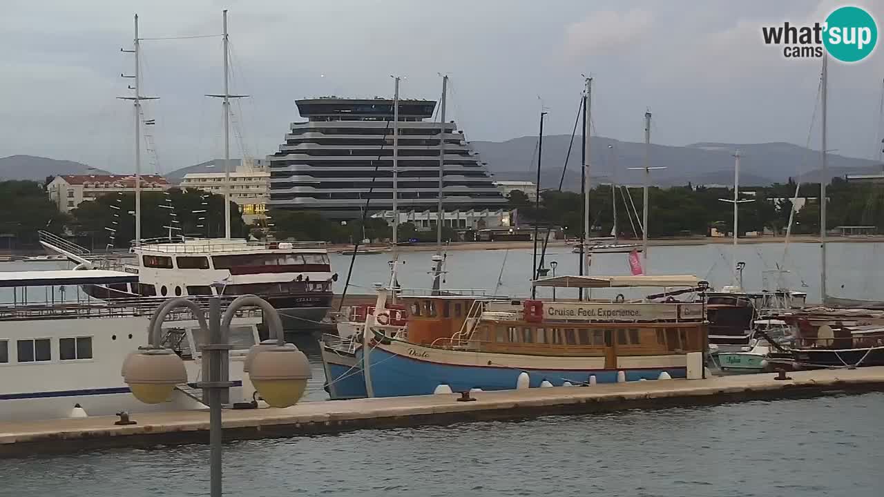Vodice webcam – marina i meer