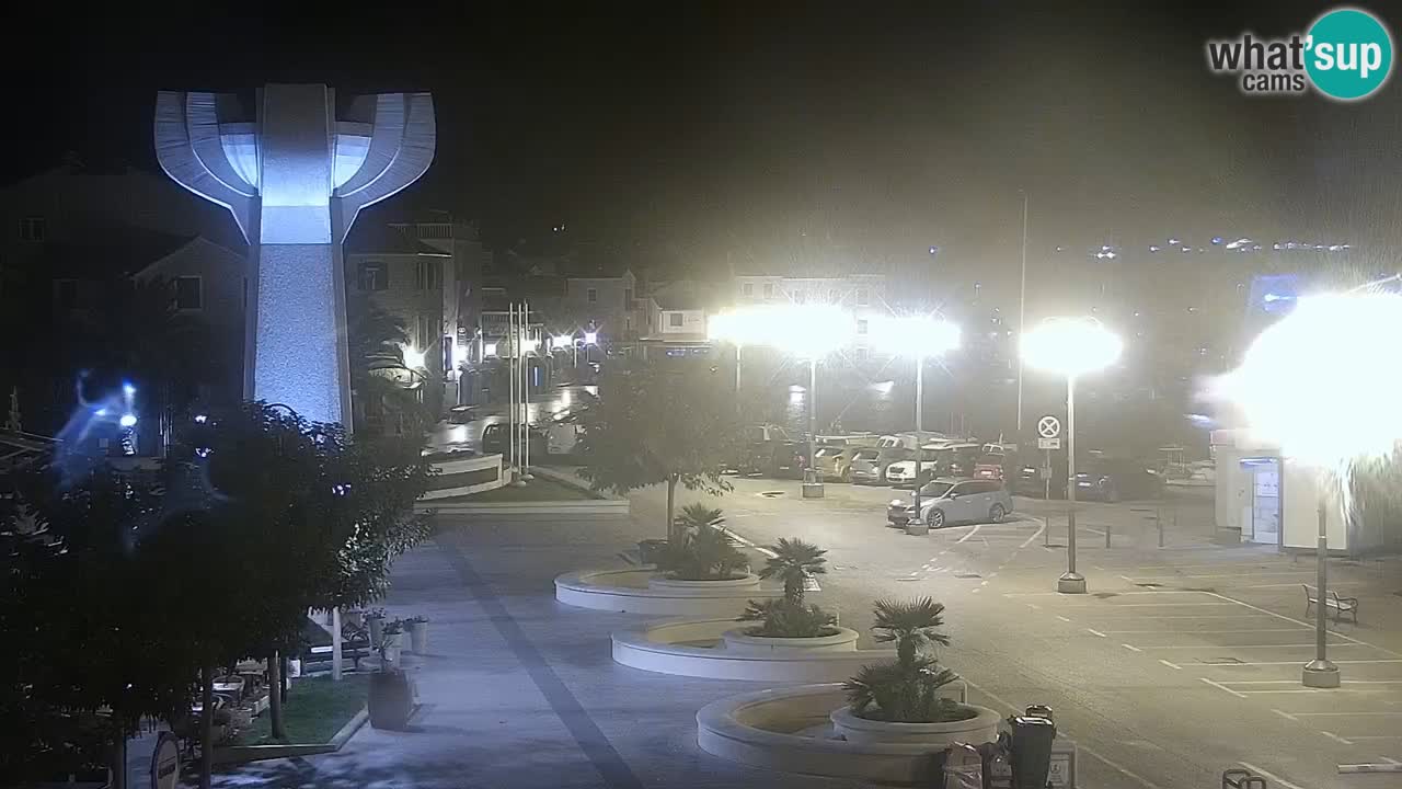 Vodice webcam live – front de mer