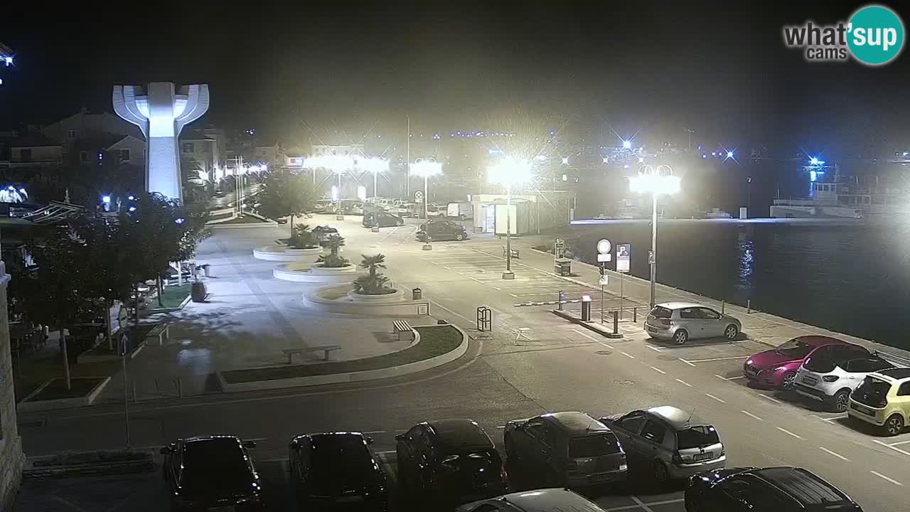 Vodice livecam – marina e il lungomare