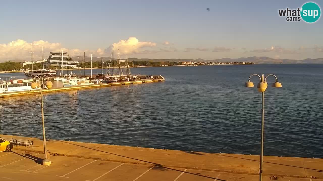 Vodice web kamera – marina i riva