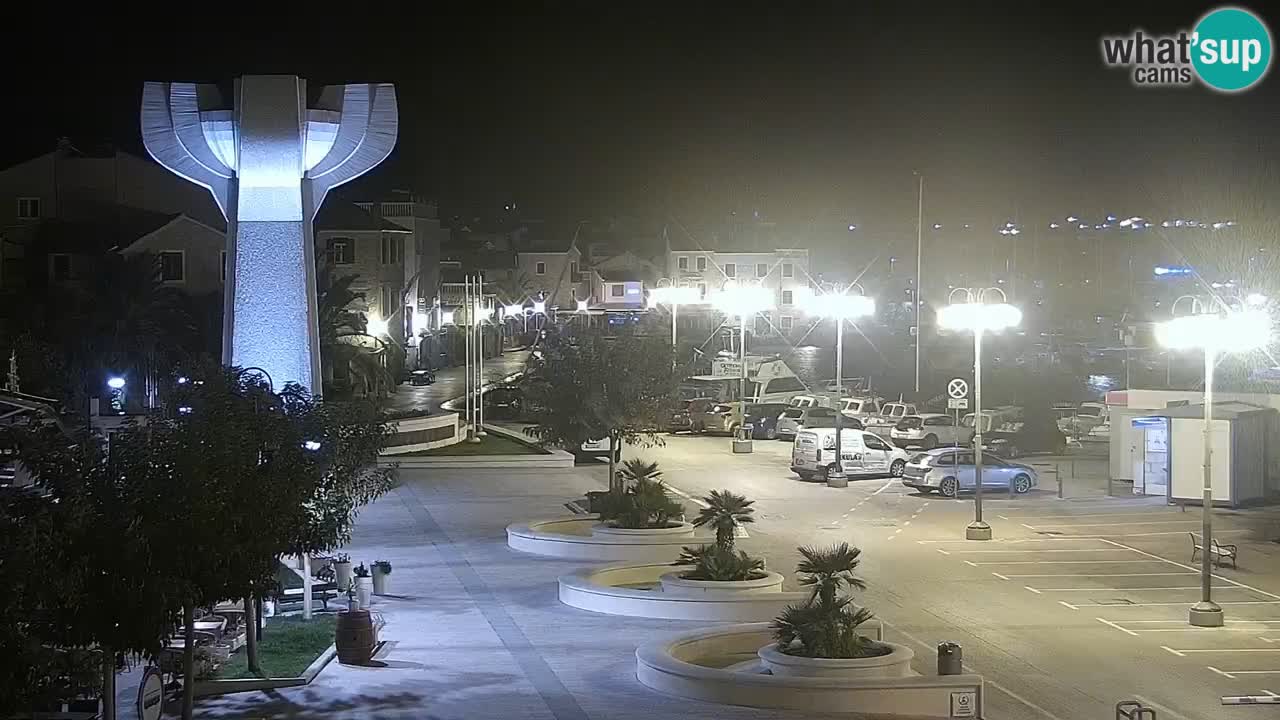 Vodice webcam – marina i meer