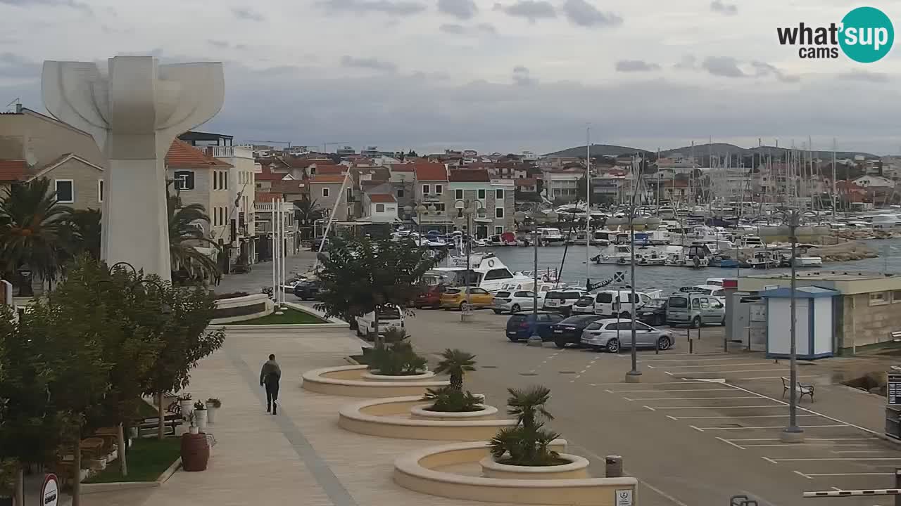 Vodice livecam – marina e il lungomare