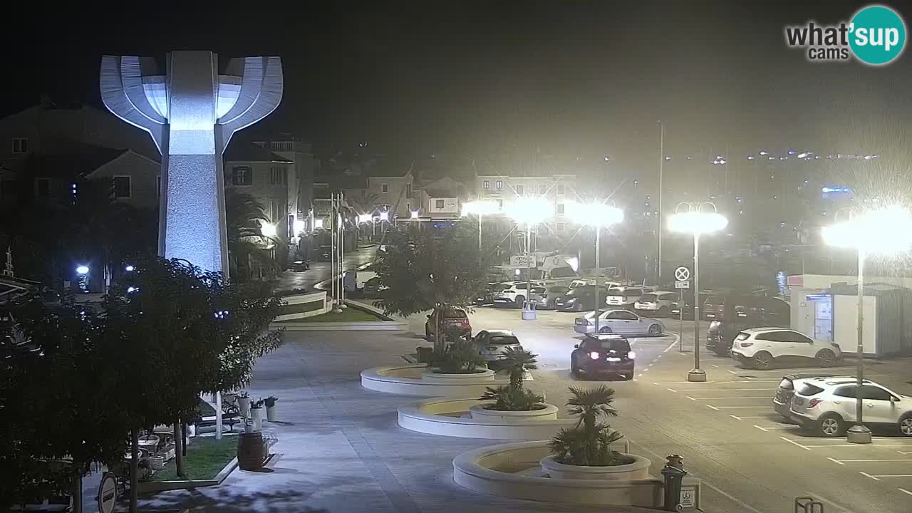 Vodice webcam live – front de mer