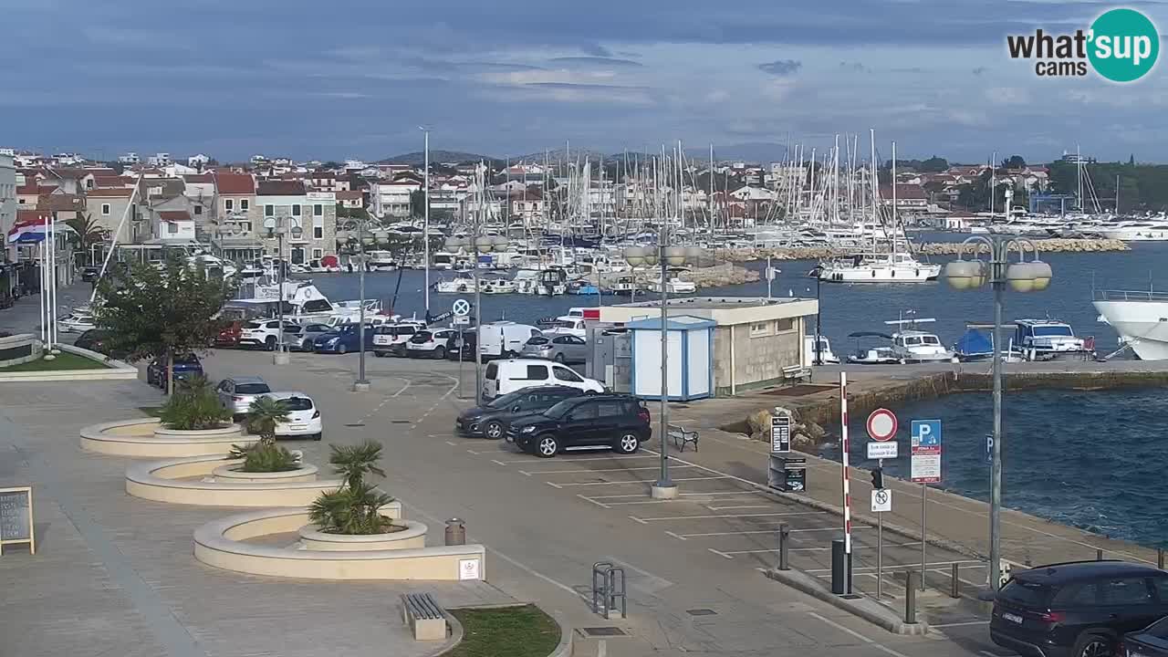 Vodice livecam – marina e il lungomare