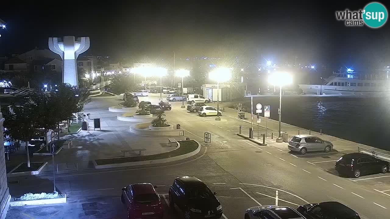 Vodice livecam – marina e il lungomare