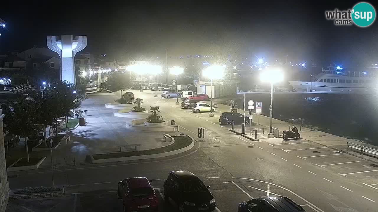 Vodice webcam – marina i meer