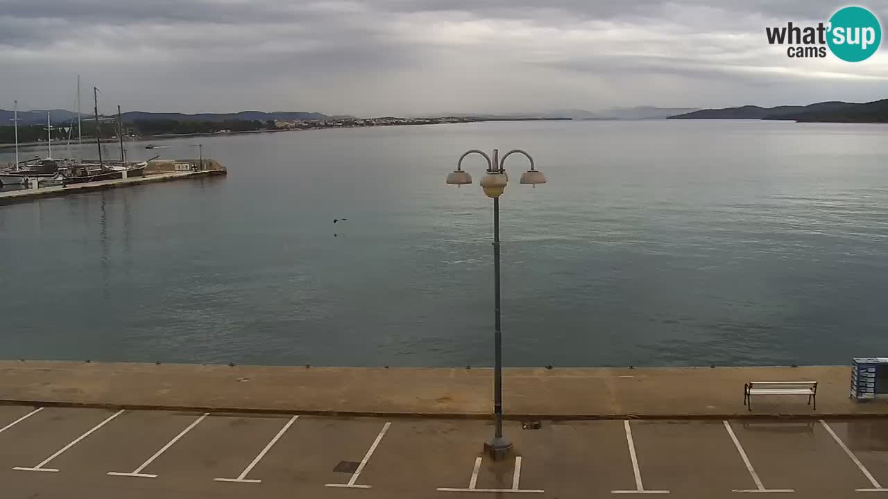 Vodice Live webcam – marina and  seafront