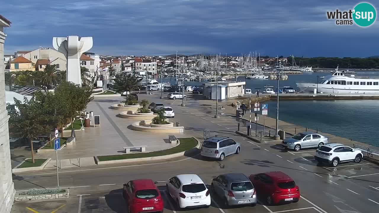 Vodice webcam live – front de mer