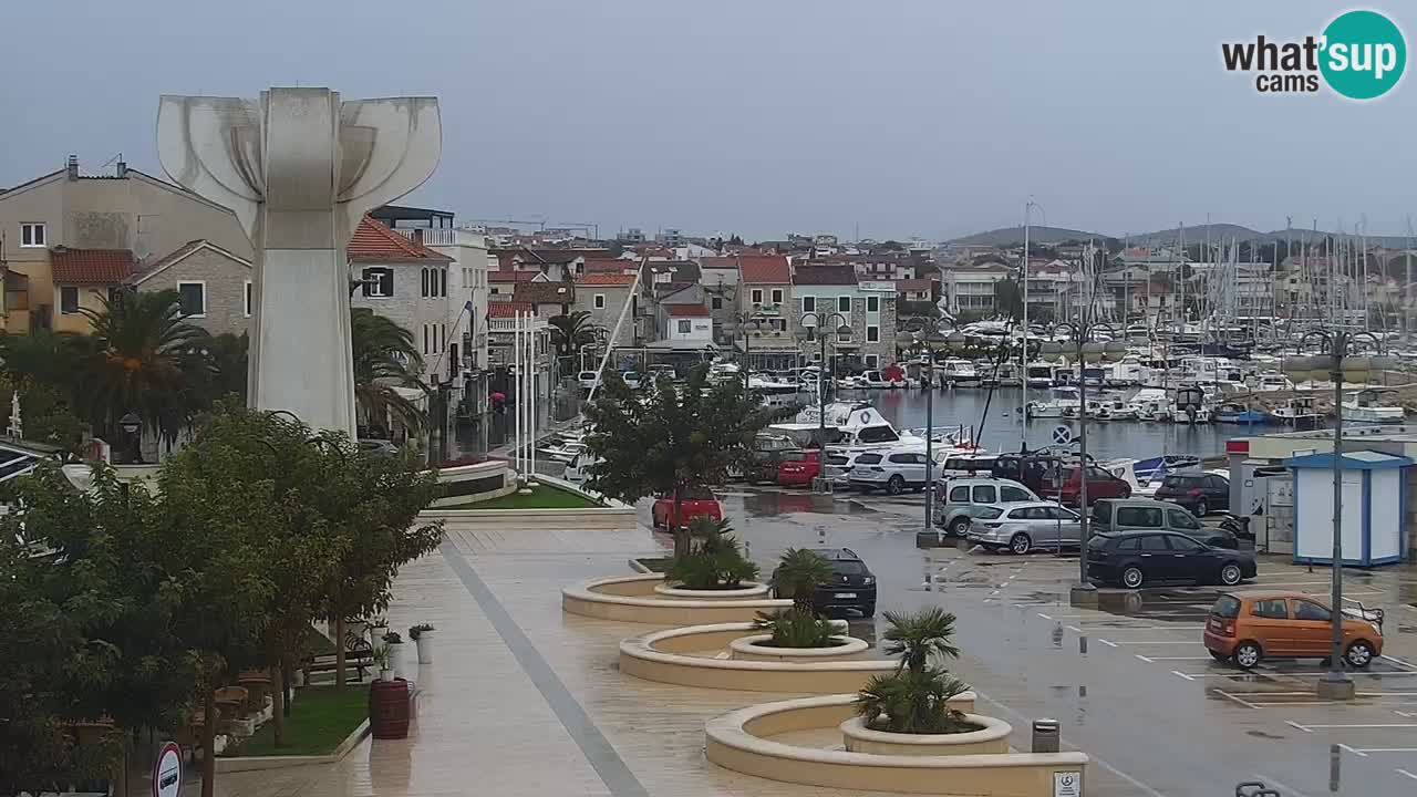 Vodice webcam live – front de mer