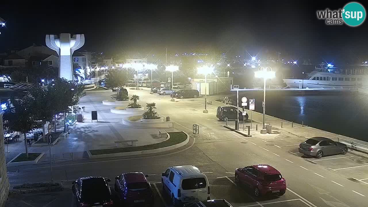 Vodice webcam – marina i meer