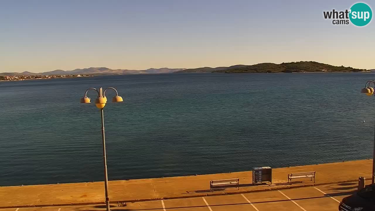 Vodice web kamera – marina i riva