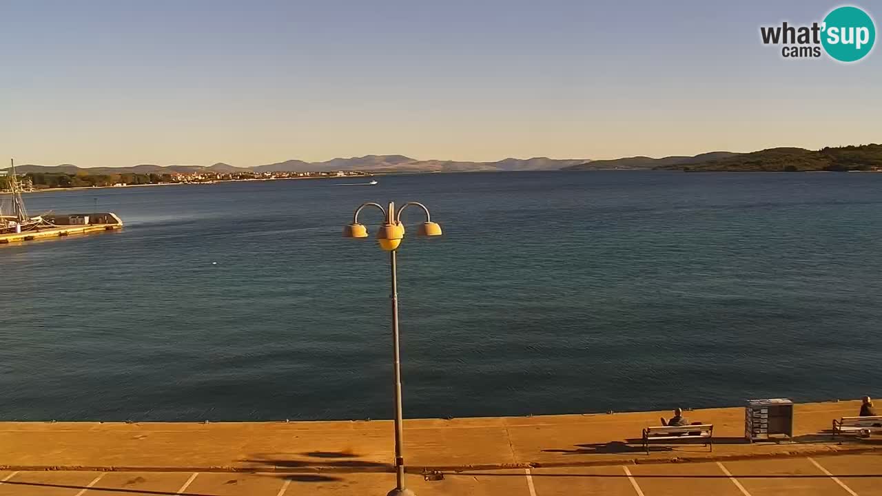 Vodice spletna kamera – marina in riva