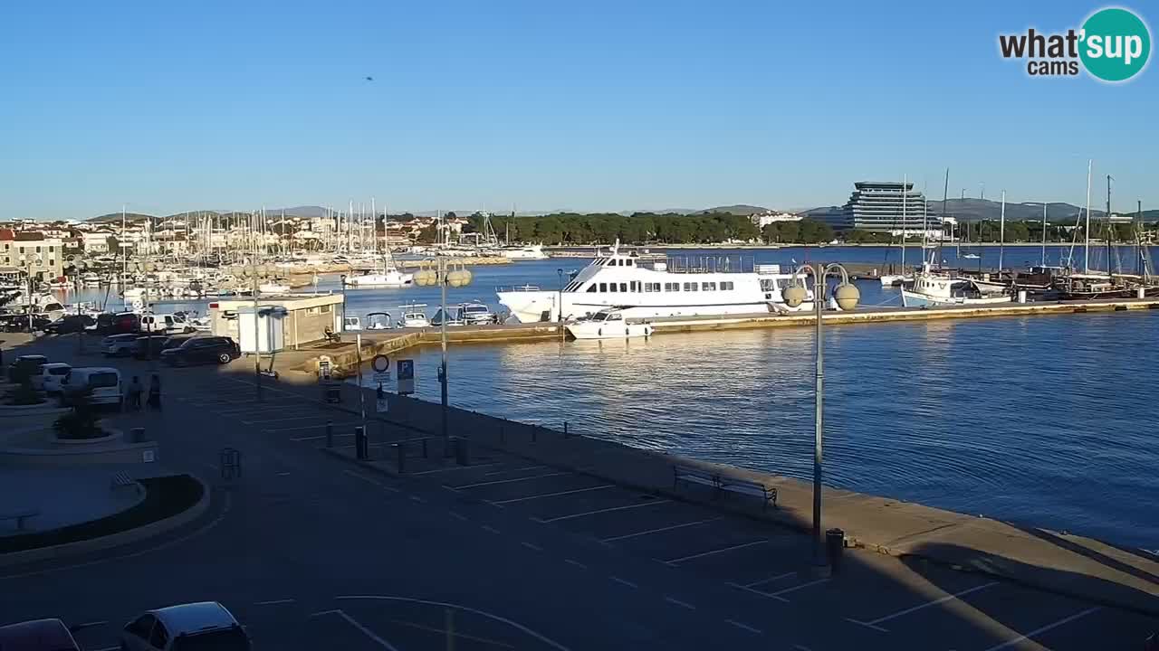 Vodice web kamera – marina i riva