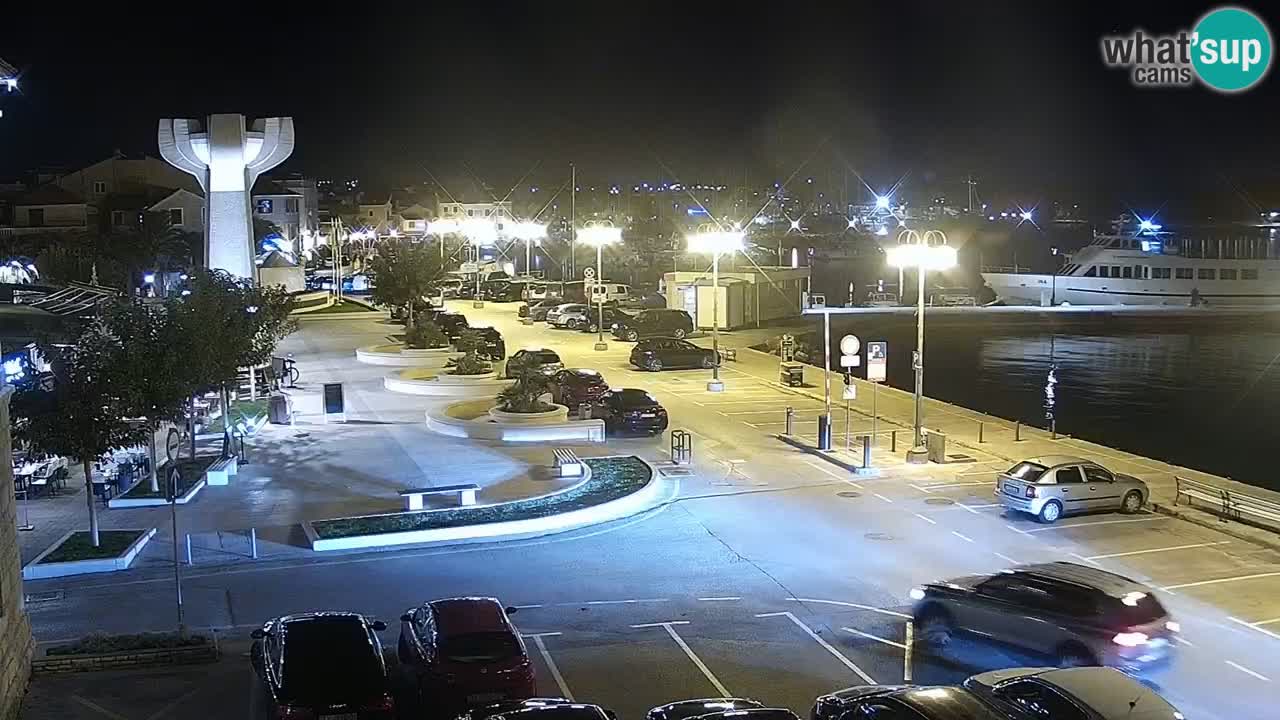 Vodice livecam – marina e il lungomare