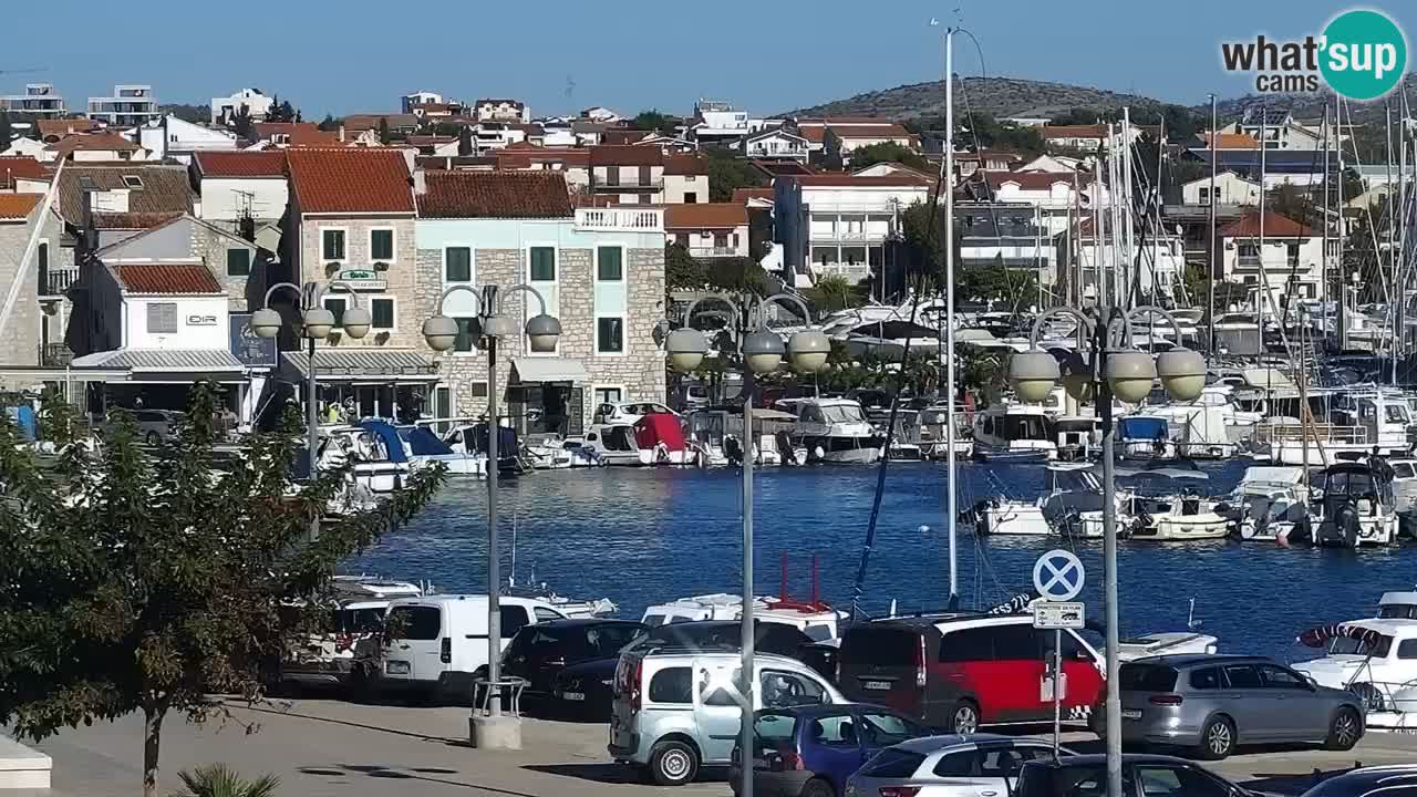 Vodice webcam live – front de mer