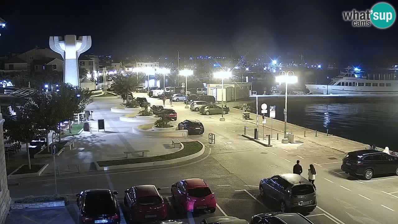 Vodice livecam – marina e il lungomare