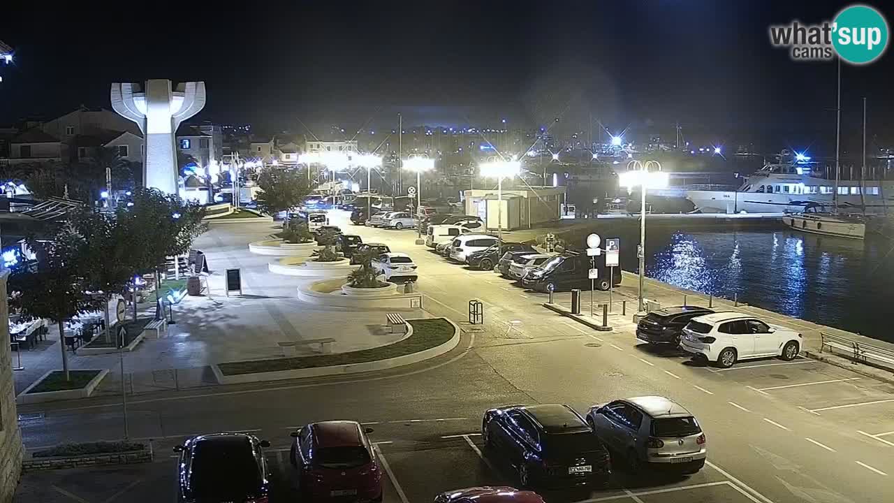 Vodice webcam – marina i meer