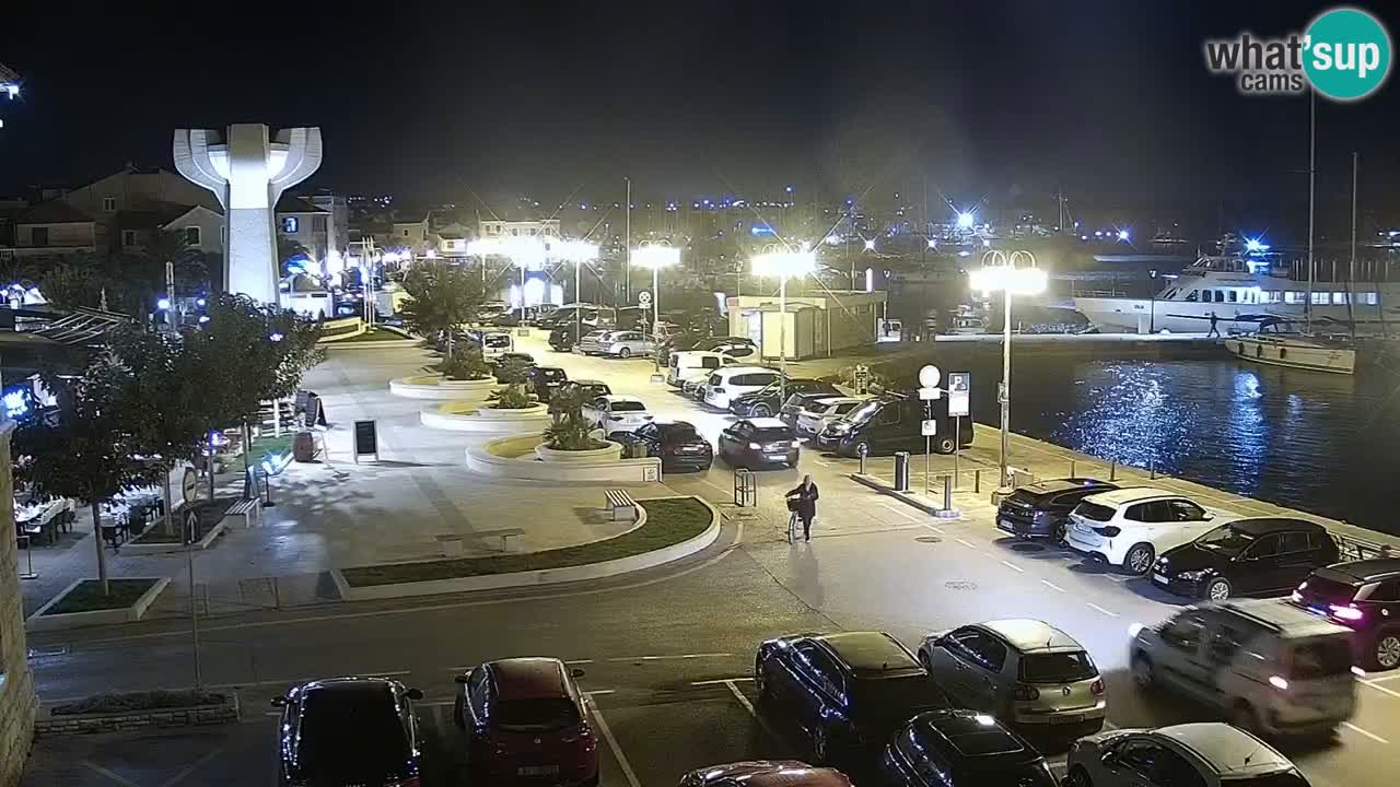 Vodice webcam – marina i meer