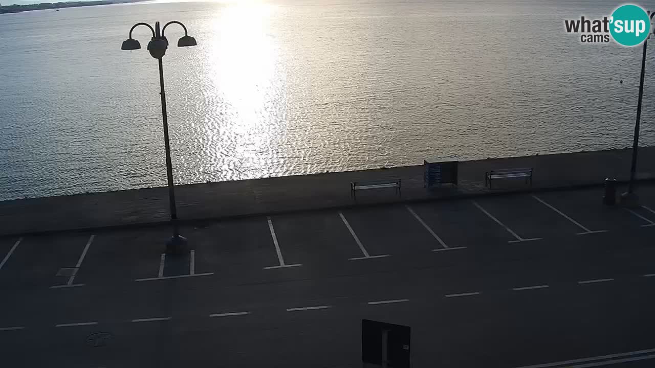 Vodice webcam live – front de mer