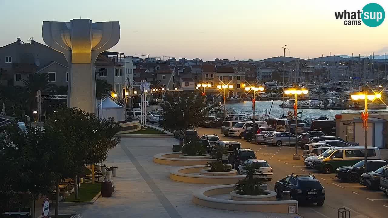 Vodice livecam – marina e il lungomare