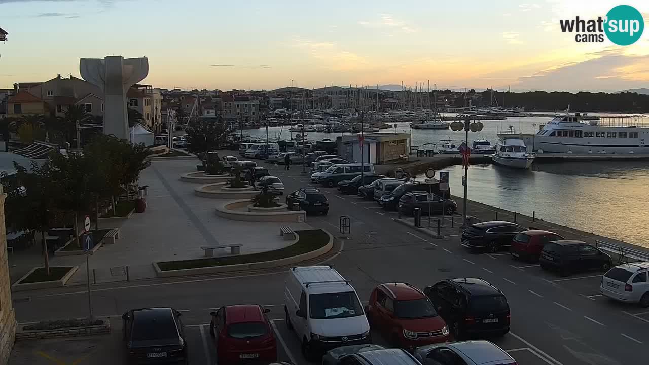 Vodice webcam – marina i meer