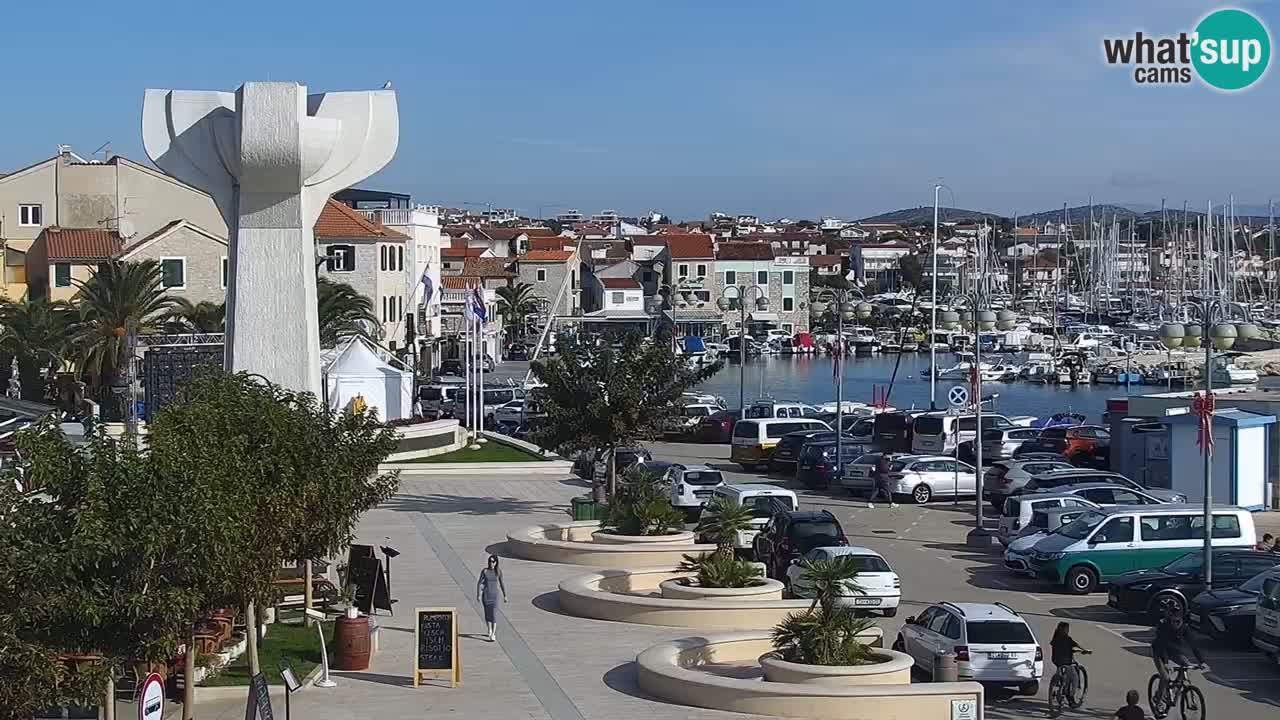 Vodice webcam – marina i meer