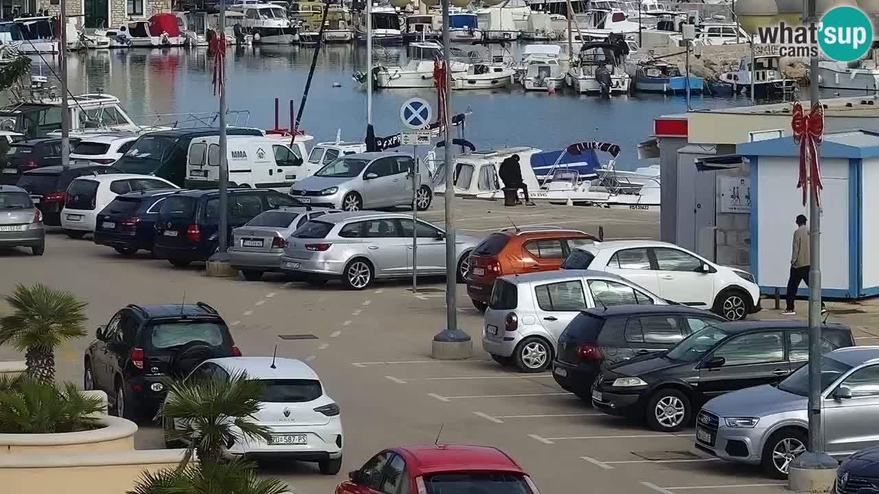 Vodice webcam live – front de mer