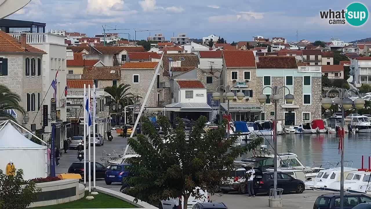 Vodice webcam live – front de mer