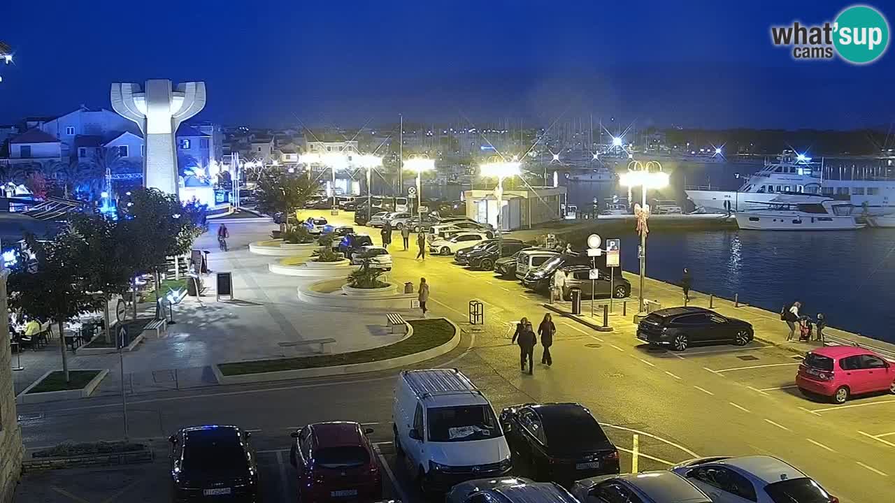 Vodice webcam – marina i meer