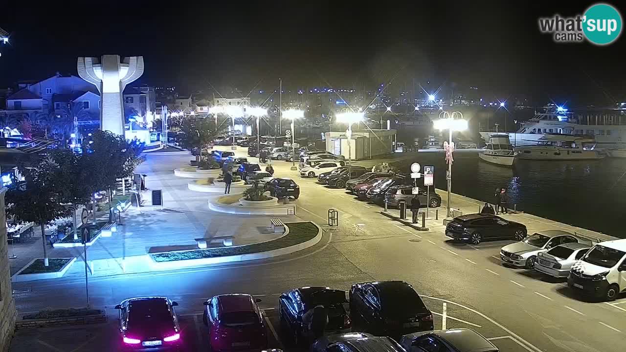 Vodice livecam – marina e il lungomare