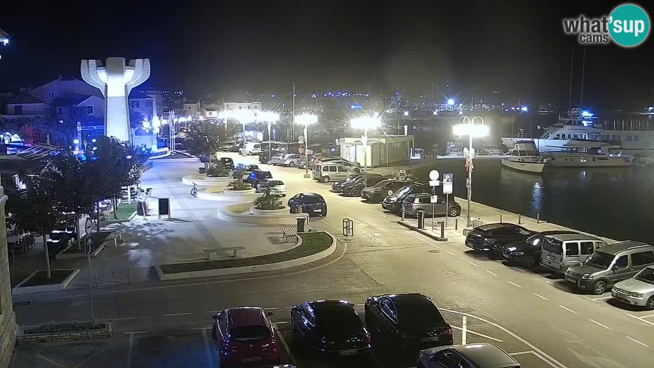 Vodice webcam – marina i meer