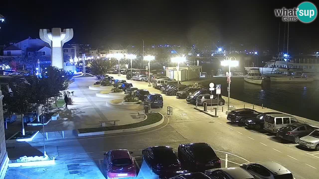 Vodice webcam – marina i meer