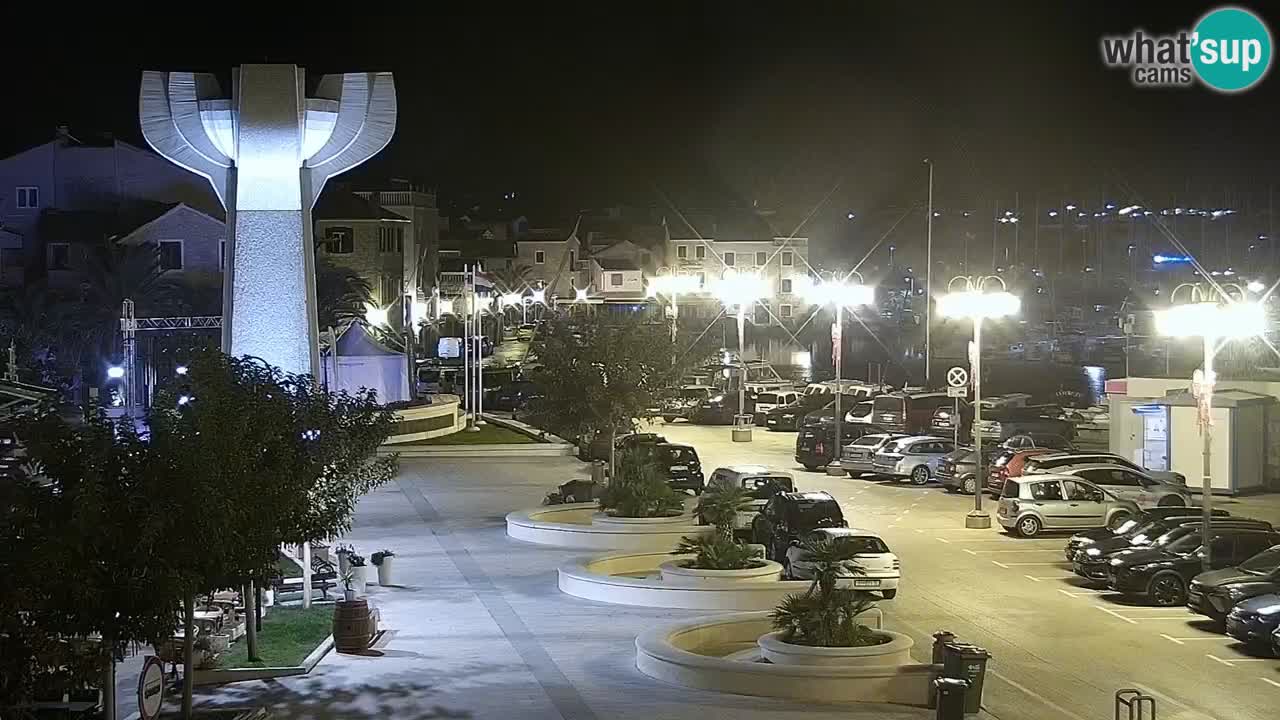 Vodice webcam – marina i meer