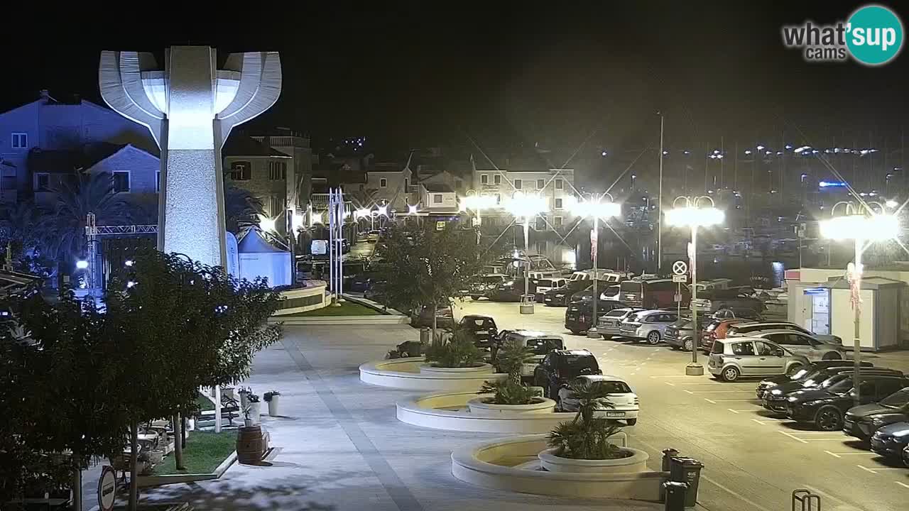 Vodice livecam – marina e il lungomare