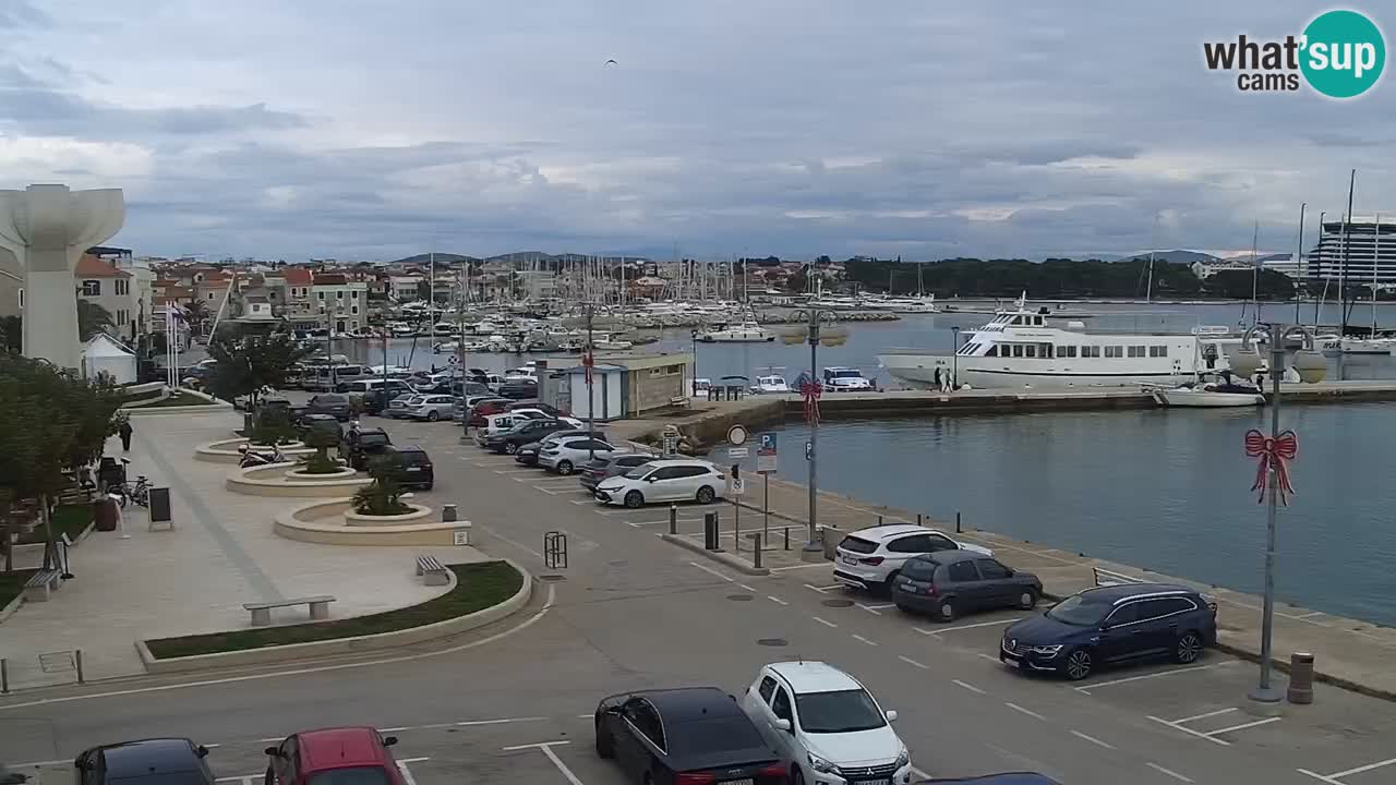 Vodice web kamera – marina i riva